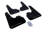 Rally Armor MF17-UR-BLK/SIL FITS: 2010+ Mazda3/Speed3 UR Black Mud Flap w/ Silver Logo