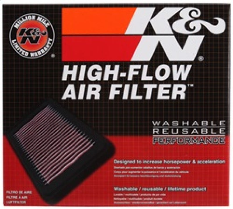 K&N Engineering 33-5054 - K&N 2016 Cadillac CT6 V6 3.0L F/I (Right) Drop In Air Filter