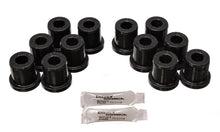 Load image into Gallery viewer, Energy Suspension 8.2106G FITS 8.2106G FITS 81-89 Toyota FJ40/FJ60 Landcruiser 2/4WD Blk Front &amp; Rear Leaf Spring Bushing Set