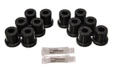 Energy Suspension 8.2106G FITS 8.2106G FITS 81-89 Toyota FJ40/FJ60 Landcruiser 2/4WD Blk Front & Rear Leaf Spring Bushing Set