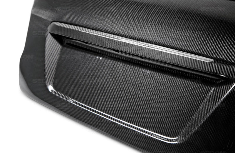 Seibon TL15SBIMP-C FITS 2015+ Subaru Impreza WRX/STI C Style Carbon Fiber Trunk Lid