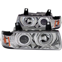 Load image into Gallery viewer, ANZO 121326 -  FITS: 1992-1998 BMW 3 Series E36 Projector Headlights w/ Halo Chrome G2 1 pc