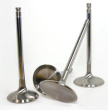 Load image into Gallery viewer, GSC Power Division 2055-12 - GSC P-D Nissan VR38DETT Chrome Polished Super Alloy Exhaust Valve 32.15mm Head STD SET OF 12