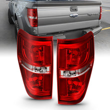 Load image into Gallery viewer, ANZO 311299 FITS: 2009-2014 Ford F-150 Euro Taillight Red/Clear (W/O Bulb)