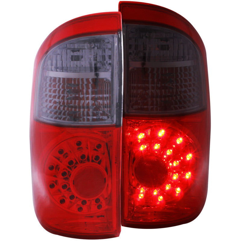 ANZO 311177 FITS 2004-2006 Toyota Tundra LED Taillights Red/Smoke