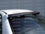 Seibon RRS0607SBIMP FITS 06-07 Subaru WRX/STi Carbon Fiber Rear Roof Spoiler