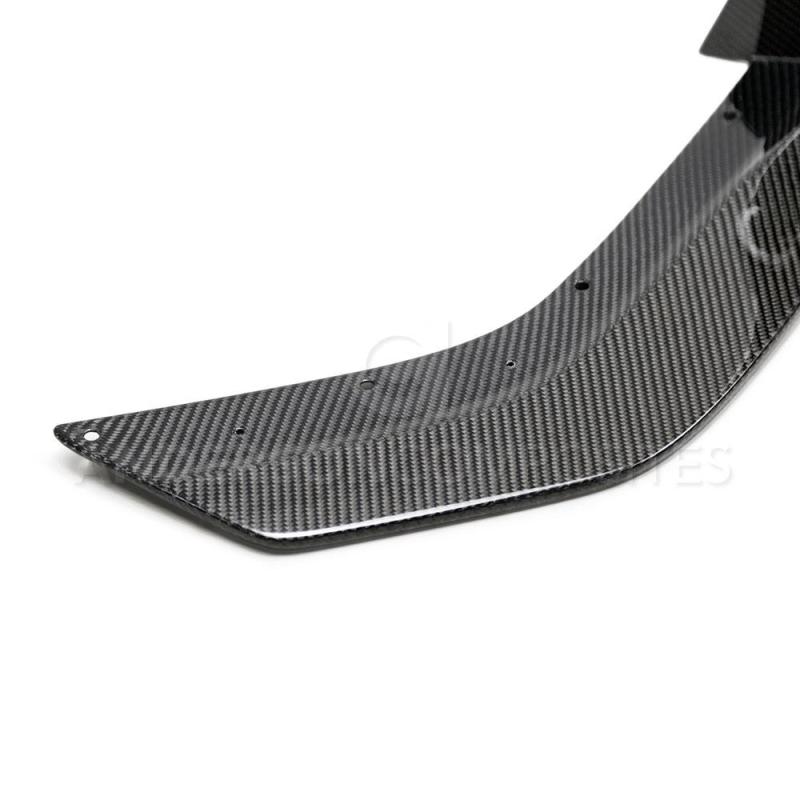 Anderson Composites AC-FBC20FDMU500 FITS 2020 Ford Mustang/Shelby GT500 Carbon Fiber Front Splitter Wickers