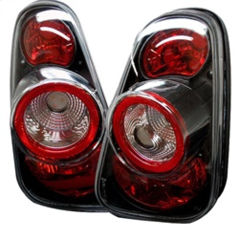 SPYDER 5006240 - Spyder Mini Cooper 02-06/Cooper Convertibles 05-08 Euro Style Tail Lights Black ALT-YD-MC02-BK