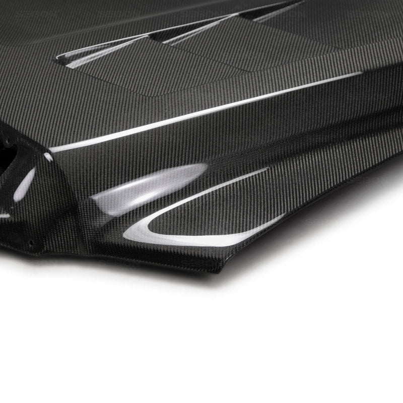 Seibon HD14TYTU-TS FITS 14-20 Toyota Tundra TS-Style Carbon Fiber Hood