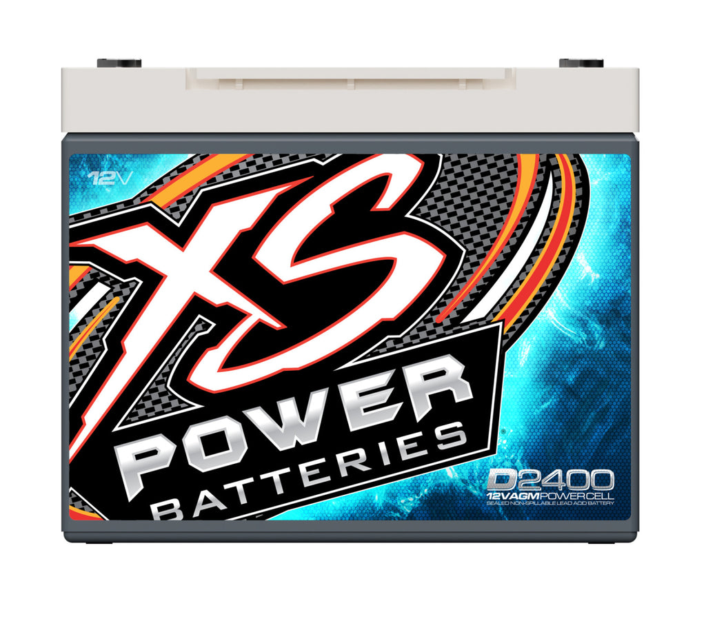 XS Power Batteries 12V AGM D Series Batteries - M6 Terminal Bolts Included 3500 Max Amps