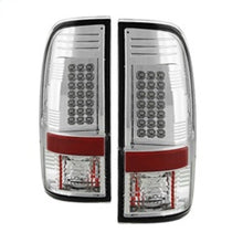 Load image into Gallery viewer, SPYDER 5003904 - Spyder Ford Super Duty 08-15 LED Tail Lights Chrome ALT-YD-FS07-LED-C