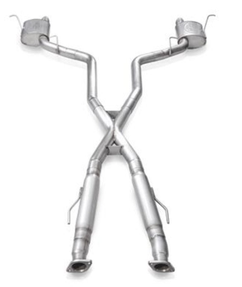 Stainless Works JPGC57CBL - 11-20 Jeep Grand Cherokee 5.7L 3in Legend Catback Exhaust w/X-Pipe (Uses OEM Tips)