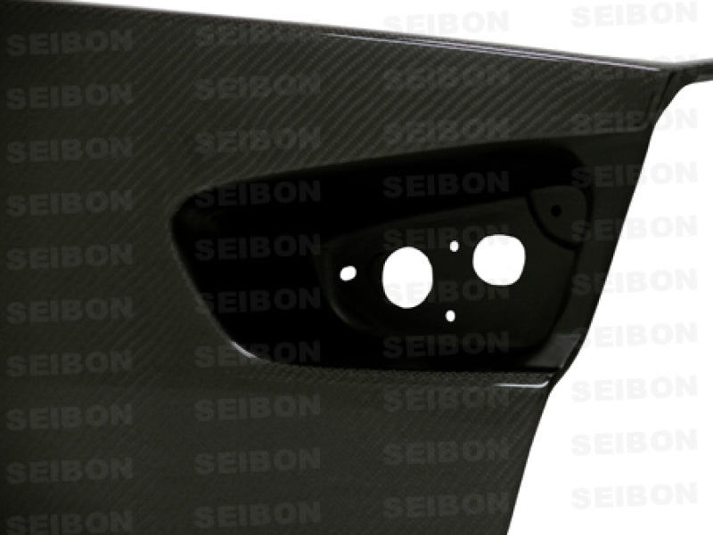 Seibon TL0809MITEVOX FITS 08-09 Mitsubishi Evo X OEM-style Carbon Fiber Trunk Lid