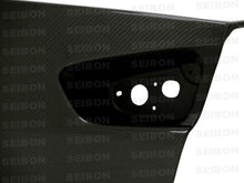 Load image into Gallery viewer, Seibon TL0809MITEVOX FITS 08-09 Mitsubishi Evo X OEM-style Carbon Fiber Trunk Lid