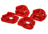 Energy Suspension 16.1110R FITS 02-04 Acura RSX (includes Type S) / 02-04 Honda Civic Si Red Motor Mount Inserts (