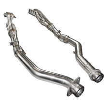 Load image into Gallery viewer, Kooks Headers 3410H431 - Kooks 12+ Jeep Grand Cherokee 6.4L 1-7/8in x 3in SS Longtube Headers w/Green Catted Connection Pipes