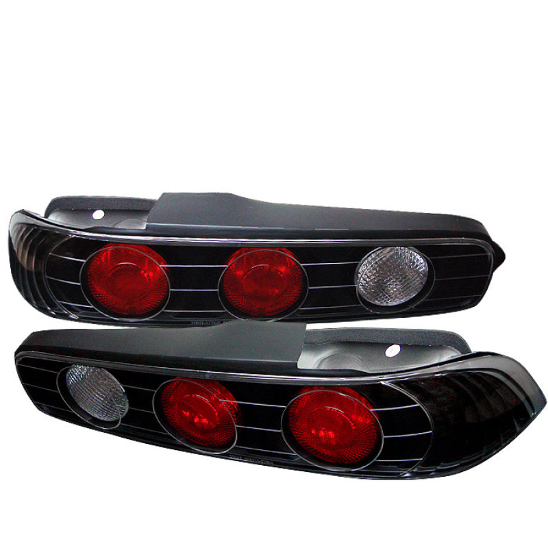 SPYDER 5000248 - Spyder Acura Integra 94-01 2Dr Euro Style Tail Lights Black ALT-YD-AI94-BK