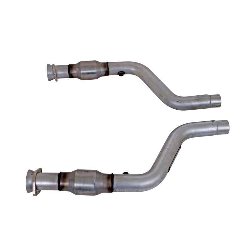BBK 1796 FITS 05-15 Dodge Challenger Charger Short Mid X Pipe w Catalytic Converters 2-3/4 For LT Headers