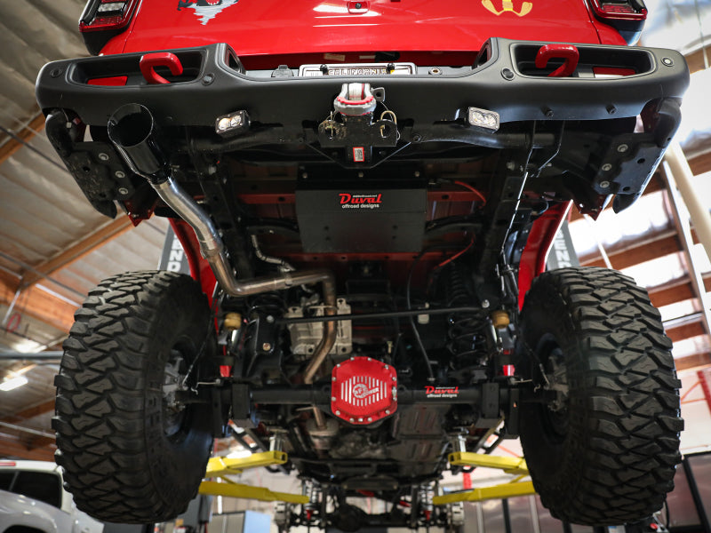 aFe 49C38090 FITS MACH Force-XP Rear Exit Conversion Tail-Pipe Jeep Gladiator (JT) 20-21 V6-3.6L