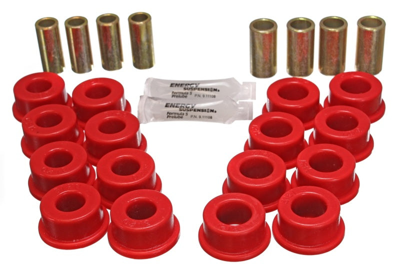 Energy Suspension 3.3145R FITS 84-95 Chevy Corvette Red Rear End Control Arm Bushing Set