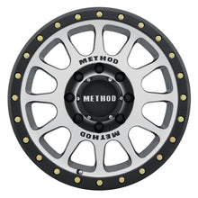 Load image into Gallery viewer, Method Wheels MR30578587300 -Method MR305 NV 17x8.5 0mm Offset 8x170 130.81mm CB Machined/Black Street Loc Wheel