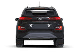 Rally Armor MF63-UR-BLK/RD FITS: 2018-21 Hyundai Kona Black UR Mud Flap Red Logo