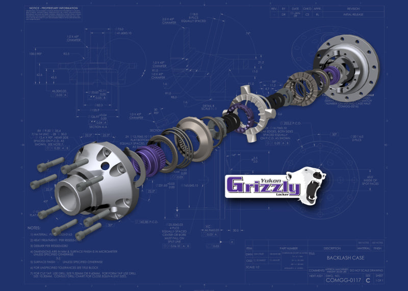 Yukon Gear Grizzly Locker / Ford 10.25in & 10.5in w/ 35 Splines - free shipping - Fastmodz