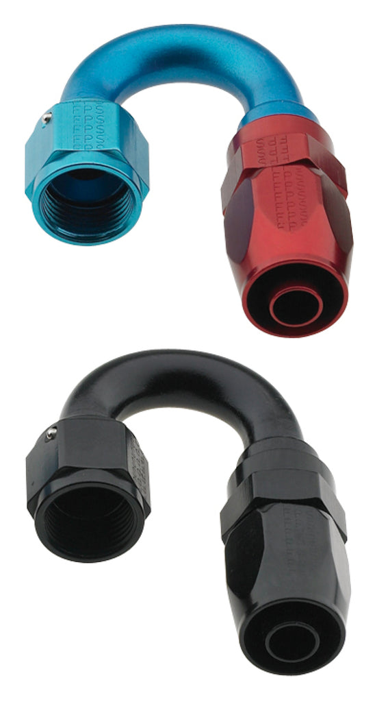 Fragola 231806-BL - -6AN x 180 Degree Pro-Flow Hose EndBlack