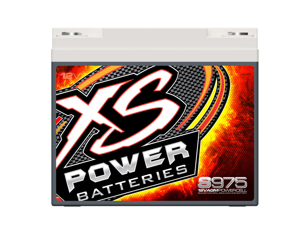 XS Power Batteries 12V AGM S Series Batteries - Automotive Terminals Included 2100 Max Amps