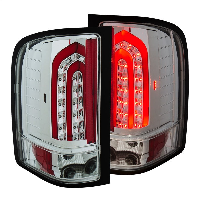 ANZO 321341 FITS 2007-2013 Chevrolet Silverado 1500 LED Taillights Chrome