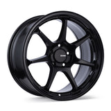 Enkei 535-885-8045BK - TS-7 18x8.5 5x100 45mm Offset 72.6mm Bore Gloss Black Wheel