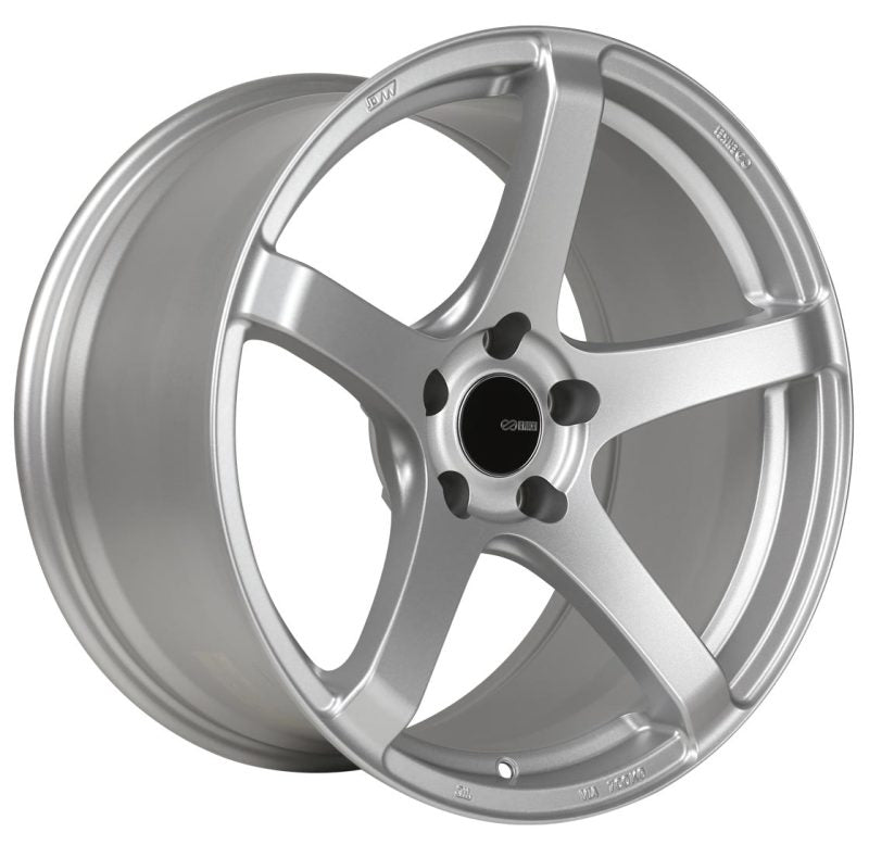 Enkei 476-880-1232SP - Kojin 18x8 32mm Offset 5x120 Bolt Pattern 72.6mm Bore Black Wheel Matte Silver