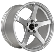 Load image into Gallery viewer, Enkei 476-880-1232SP - Kojin 18x8 32mm Offset 5x120 Bolt Pattern 72.6mm Bore Black Wheel Matte Silver