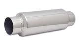 Vibrant 17970 FITS SS Resonator (Standard Design) 3.5in inlet/outlet x 18in long w/5in OD resonator body