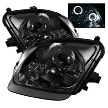 Load image into Gallery viewer, SPYDER 5011053 - Spyder Honda Prelude 97-01 Projector Headlights LED Halo Smoke High H1 Low H1 PRO-YD-HP97-HL-SM