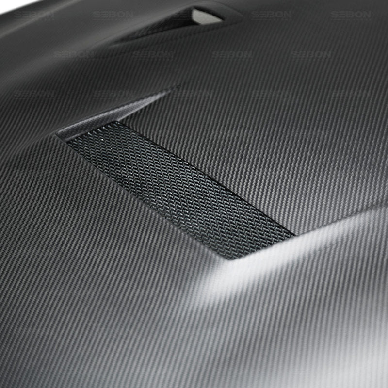 Seibon HD0910NSGTR-VSII-DRY FITS 09-10 Nissan Skyline R35 GT-R VSII-Dry Carbon Fiber Hood