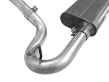 Load image into Gallery viewer, aFe Scorpion 2-1/2in Alum Steel Cat-Back Exhaust w/Pol Tip 07-18 Jeep Wrangler (JK) V6-3.6L/3.8L