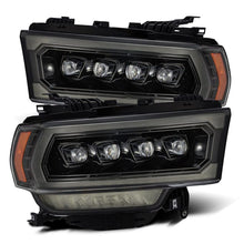 Load image into Gallery viewer, AlphaRex 880552 - 19-21 Ram 2500 NOVA LED Proj Headlights Plank Style Alpha Blk w/Activ Light/Seq Signal/DRL