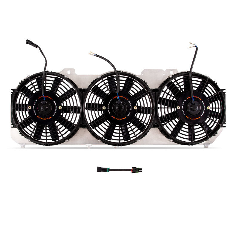 Mishimoto MMFS-XJ-89K FITS 89-01 Jeep Cherokee XJ 4.0L Performance Aluminum Fan Shroud w/ Controller