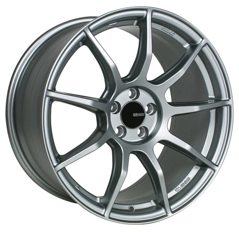 Enkei 492-880-4445GR - TS9 18x8 5x112 45mm offset 72.6mm Bore Platinum Gray