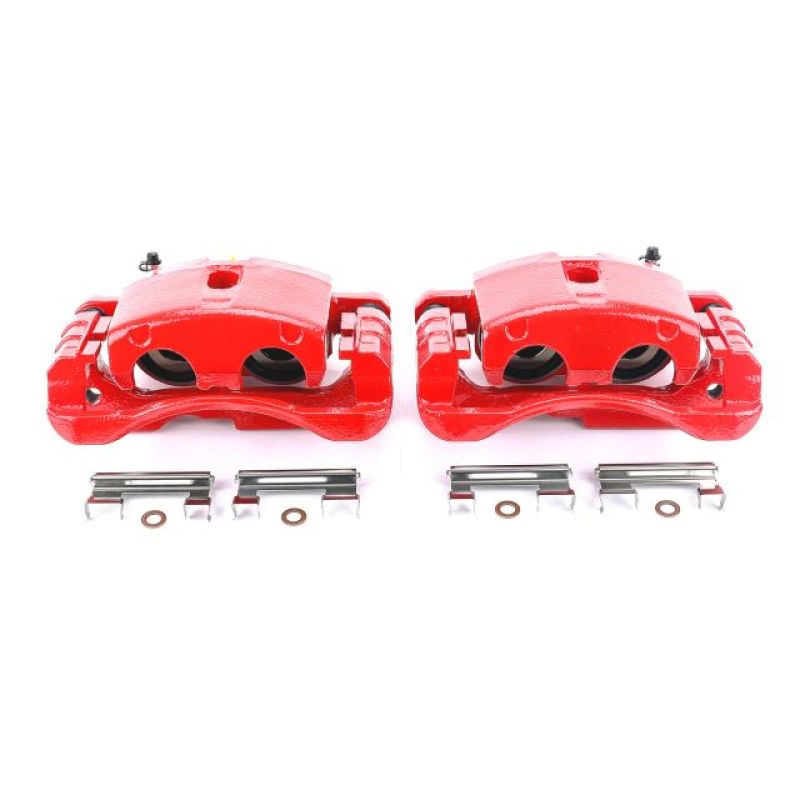 Power Stop 02-06 Cadillac Escalade Front or Rear Red Calipers w/Brackets - Pair - free shipping - Fastmodz