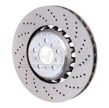 Load image into Gallery viewer, SHW Performance BFR48161 -  -SHW 13-16 BMW M5 4.4L Right Front Cross-Drilled Lightweight Brake Rotor