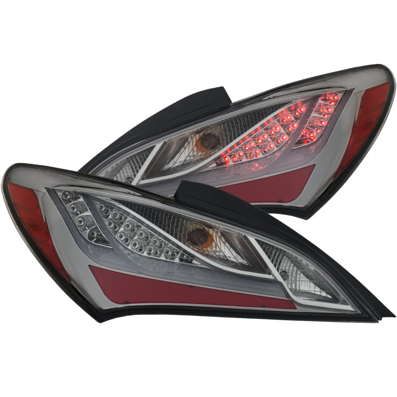 ANZO 321332 FITS 2010-2013 Hyundai Genesis LED Taillights Smoke