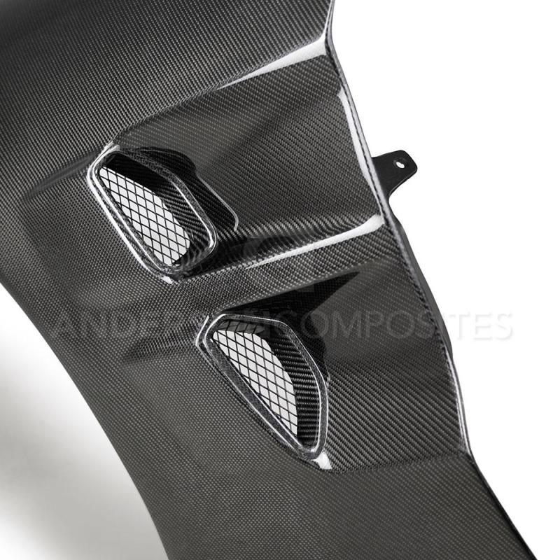 Anderson Composites AC-FF05CHC6ZR FITS 05-13 Chevrolet Corvette C6 ZR1 Carbon Fiber Fenders