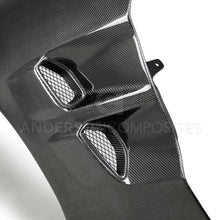 Load image into Gallery viewer, Anderson Composites AC-FF05CHC6ZR FITS 05-13 Chevrolet Corvette C6 ZR1 Carbon Fiber Fenders