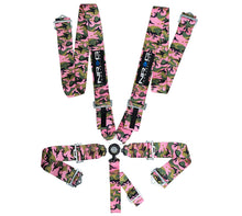 Load image into Gallery viewer, NRG SBH-RS5PCPKCAMO - SFI 16.1 5pt 3in. Seat Belt Harness/ Cam LockPink Camo