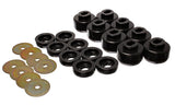 Energy Suspension 3.4150G FITS 3.4150G FITS 99-06 Silverado C1500/K1500/01-06 Silverado C2500/K2500 Black Body(cab) Mount Set