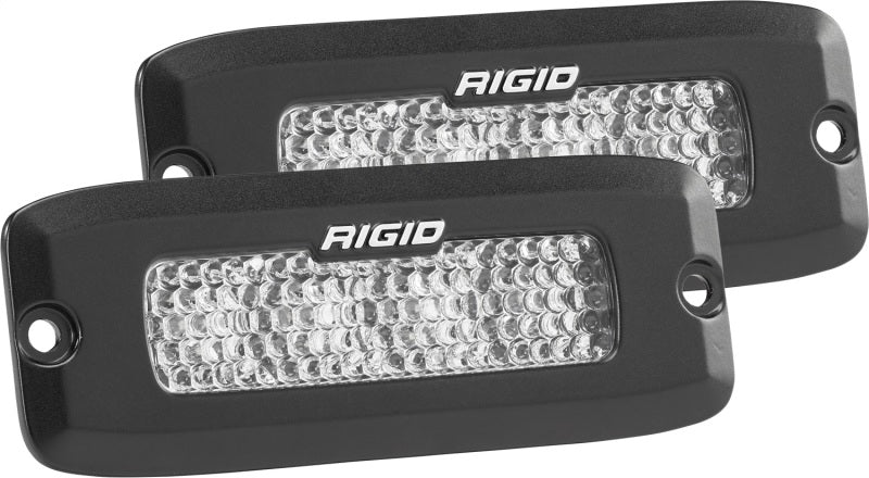 Rigid Industries 925513 - SRQ60 Deg. LensWhiteFlush MountSet of 2