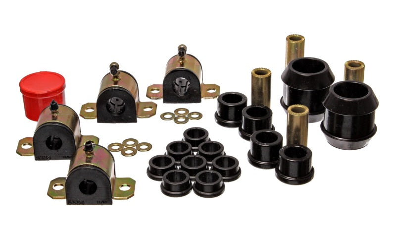 Energy Suspension 8.18106G - 00-05 Toyota Celica Black Hyper-Flex Master Bushing Set