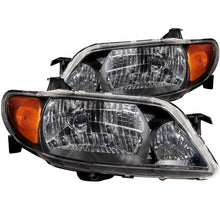 Load image into Gallery viewer, ANZO - [product_sku] - ANZO 2001-2003 Mazda Protege Crystal Headlights Black - Fastmodz